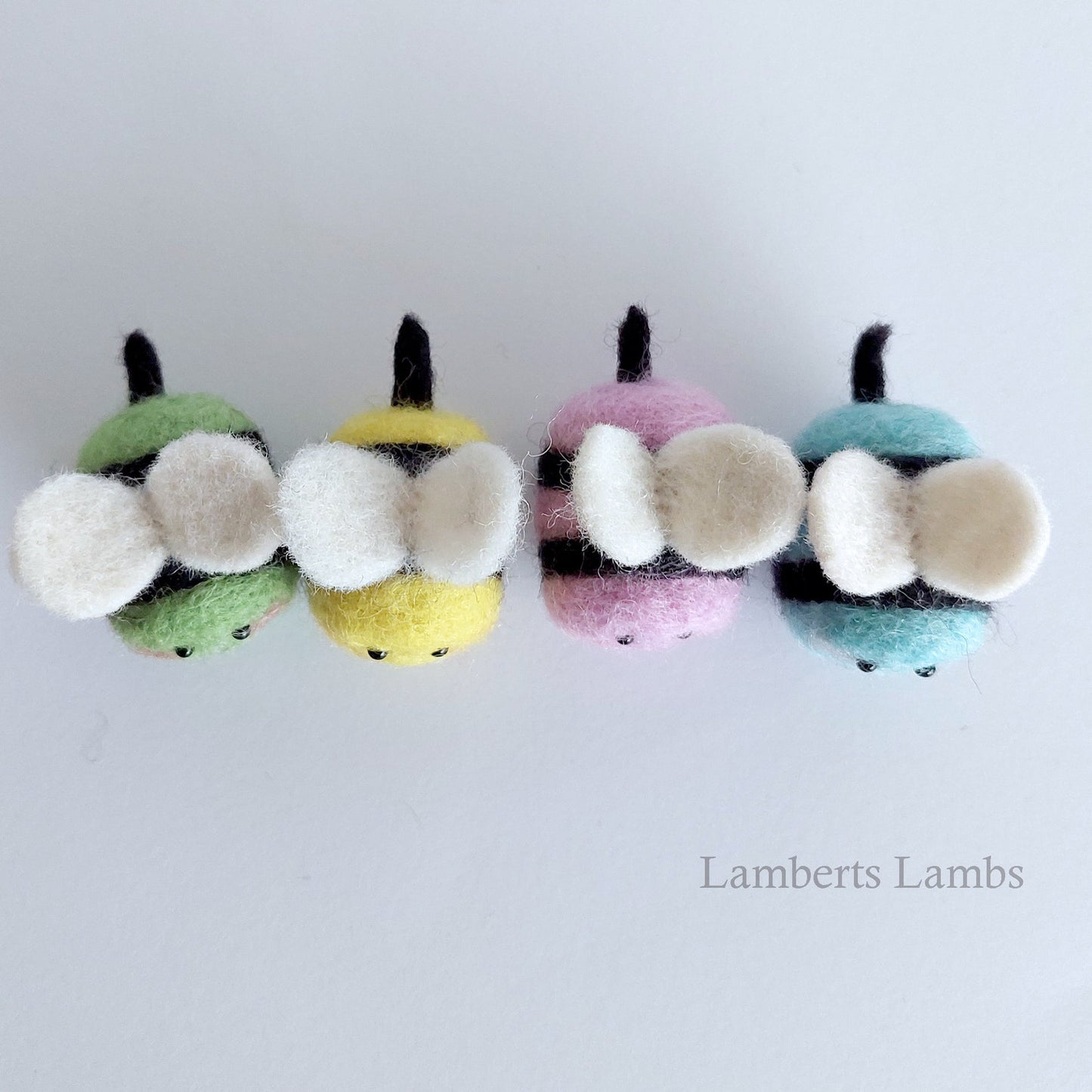 Happy Little needle felted bee