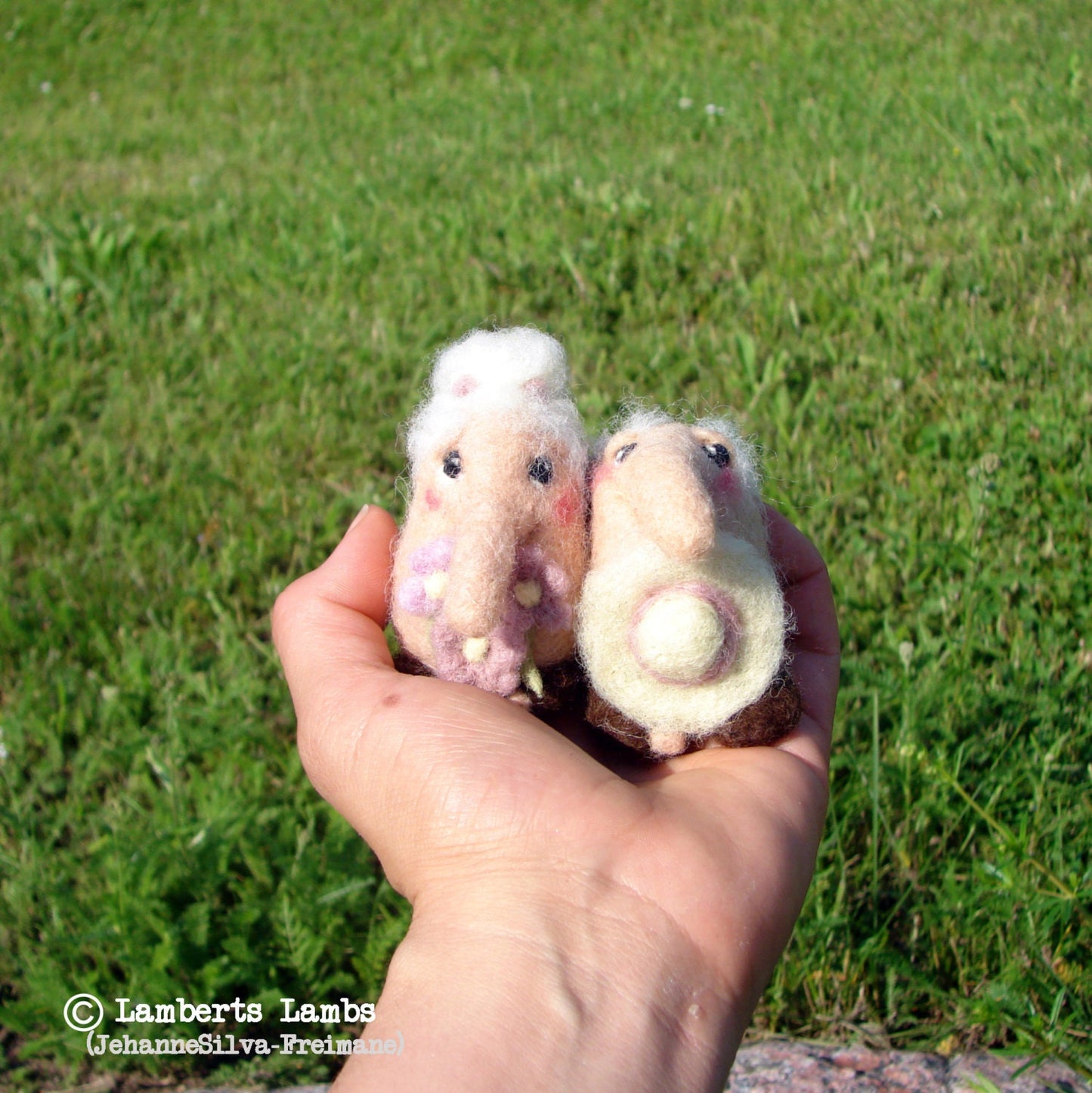 Needle Felted Gnome Nature's Babe