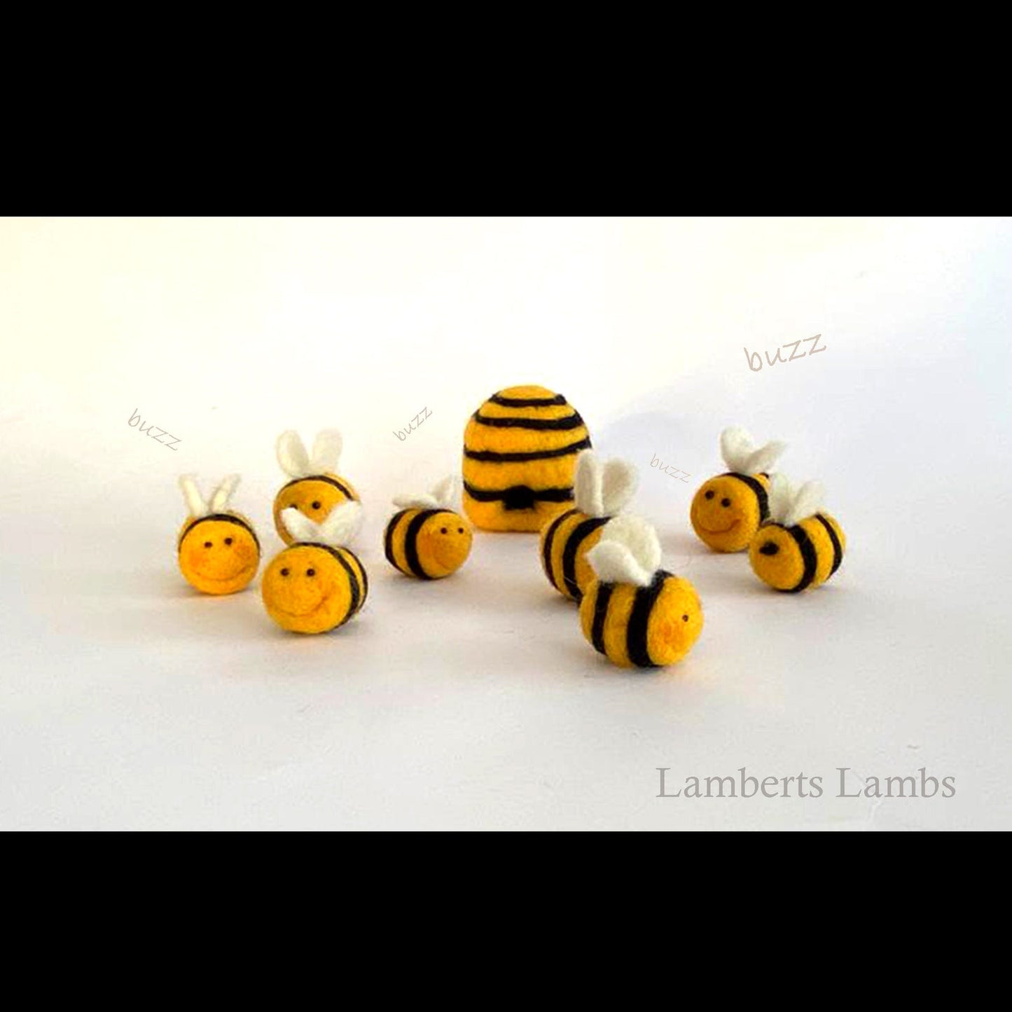 Little Yellow needle felted bee