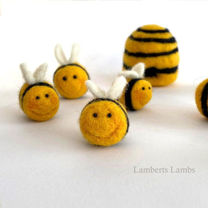Little Yellow needle felted bee