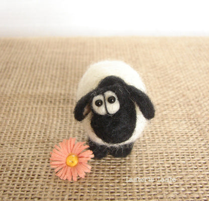 Needle Felted Sheep  Adorable, Felted Wool sheep, Woolen Handmade sheep