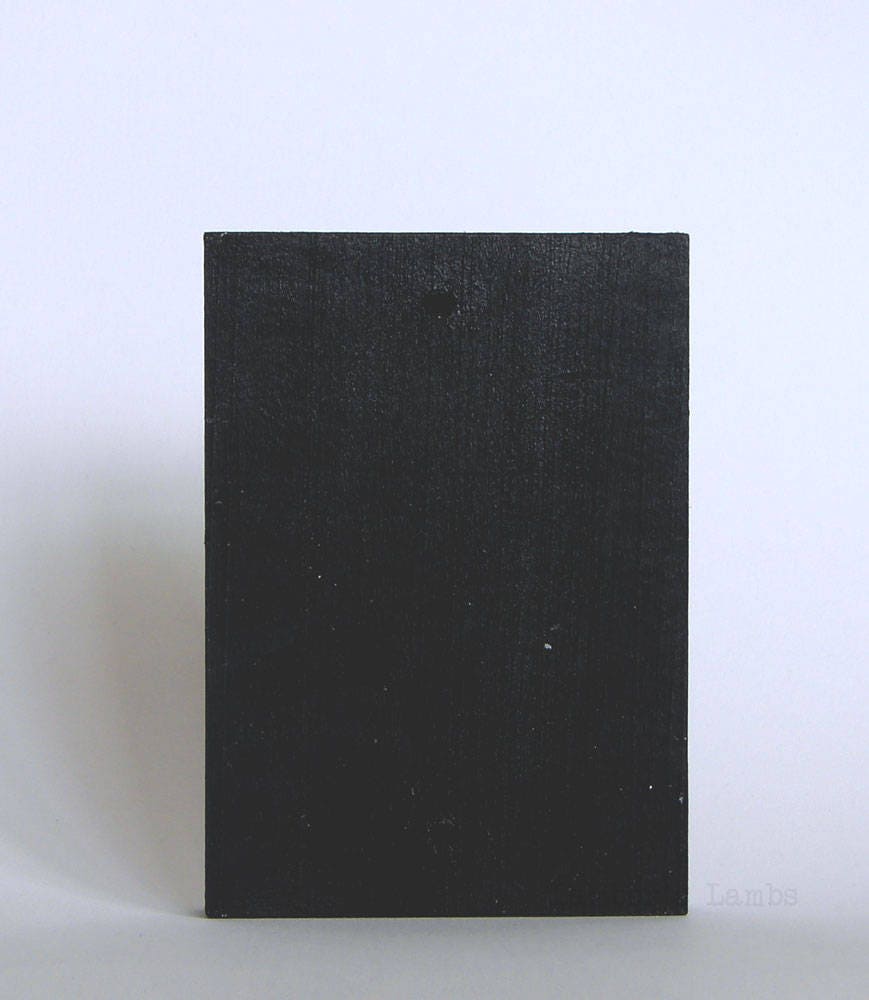 Little Girl original mixed media painting on a wood block