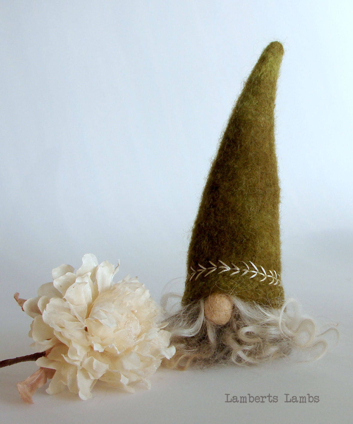 Needle Felted Gnome Needle Felted Scandinavian Gnome Nordic Gnome Felted Tomte Wool Nisse