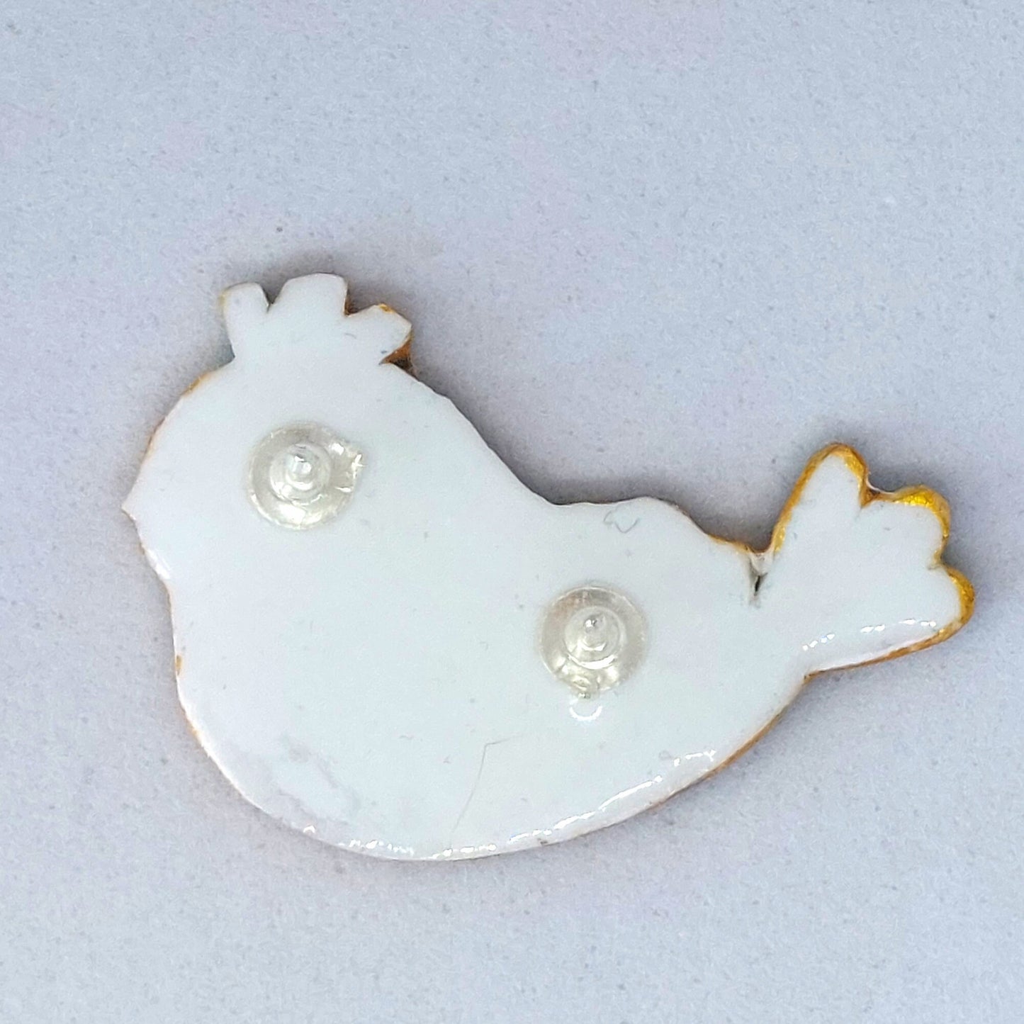 Quirky Blue Bird Brooch - Grade B