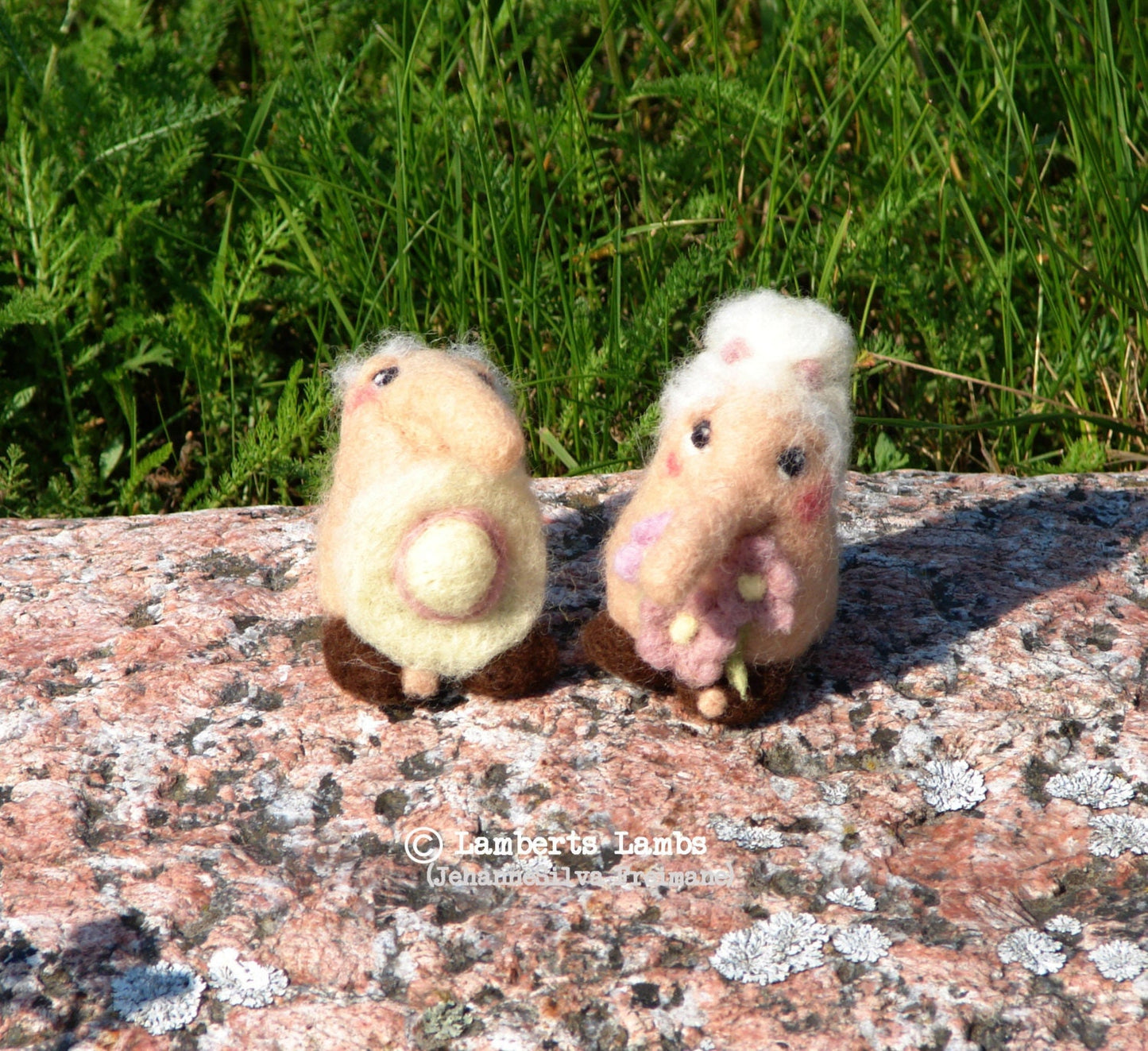 Needle Felted Gnome Nature's Babe