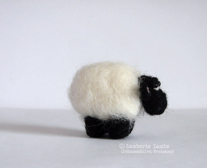 Needle Felted Sheep sleepy